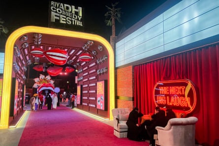 Riyadh comedy festival.