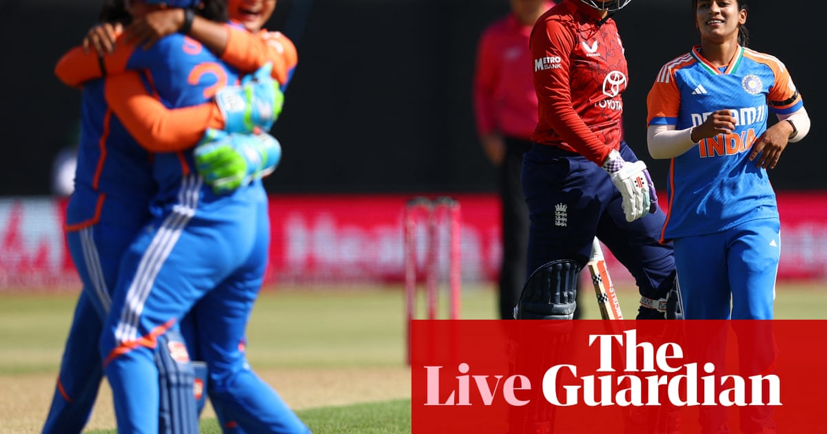 England v India: first women’s T20 cricket – live