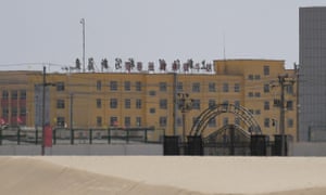 A facility believed to be a ‘re-education camp’ where mostly Muslim ethnic minorities are detained in Xinjiang