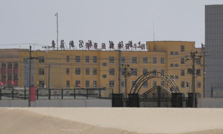 A facility believed to be a ‘re-education camp’ where mostly Muslim ethnic minorities are detained in Xinjiang