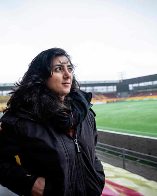 Former Afghanistan women's football captain Khalida Popal