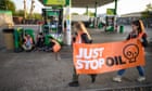 Just Stop Oil protesters blockade central London petrol stations