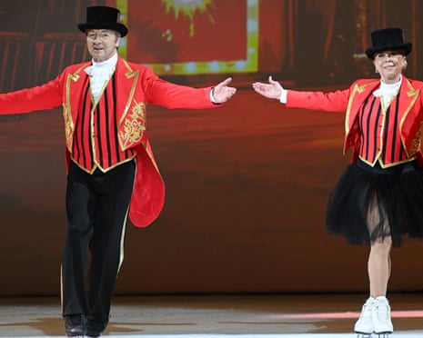 Jayne Torvill and Christopher Dean in Torvill & Dean: Our Last Dance.