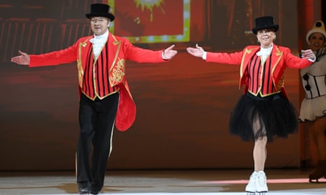 Torvill & Dean: Our Last Dance review – Olympic champs' classy glide down memory lane | Stage | The Guardian