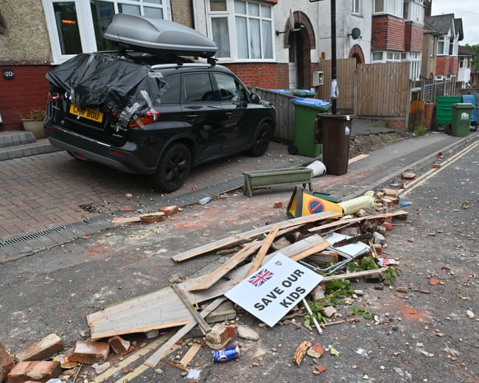 Southampton residents in shock after night of ‘terrifying’ protest violence