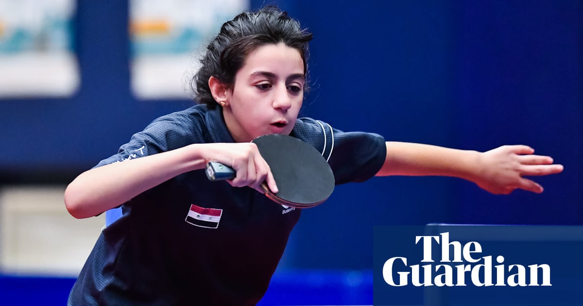 Hend Zaza 11 Year Old Syrian Table Tennis Player Qualifies For