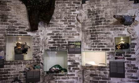 Artifacts from the war on display