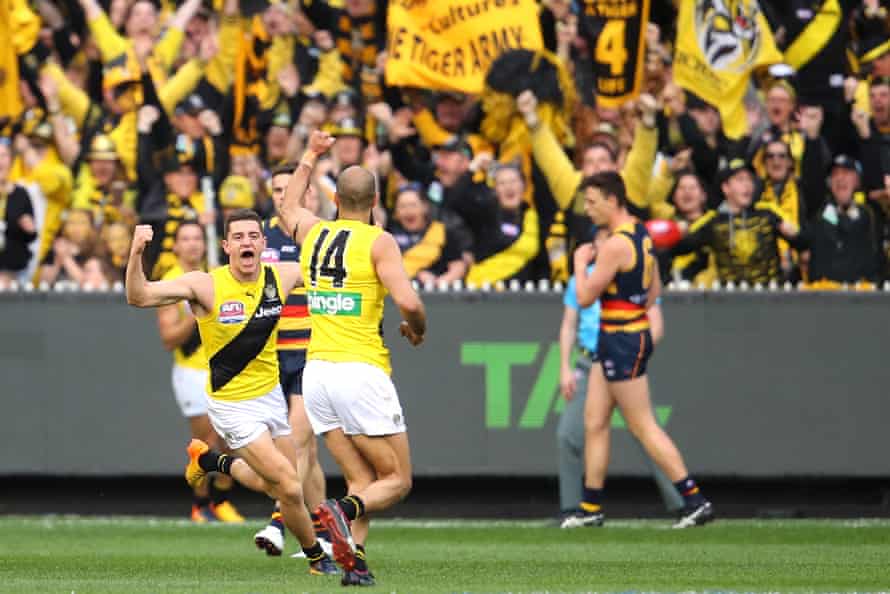 Richmond claimed their first premiership in 37 years with a convincing victory over Adelaide at the MCG.