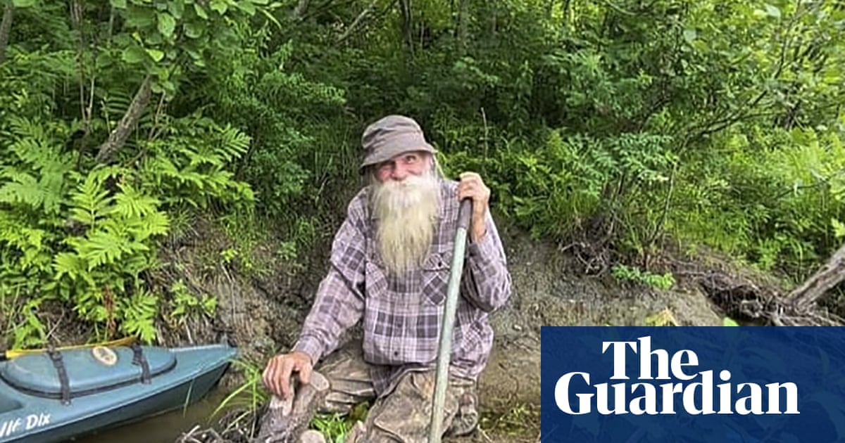 For almost three decades, 81-year-old David Lidstone has lived in the woods of New Hampshire along the Merrimack River in a small cabin adorned with s