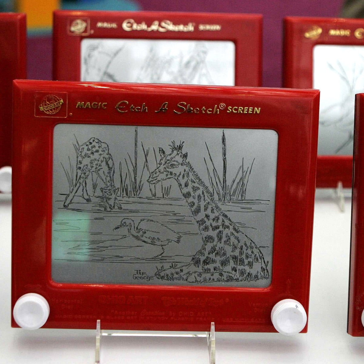 Etch A Sketch Sold To Canadian Firm After Nearly 50 Years Of Us Production Toys The Guardian Etch A Sketch Sold To Canadian Firm After Nearly 50 Years Of Us Production Toys The Guardian