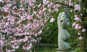 spring Blossom the Sculpture Park in Surrey