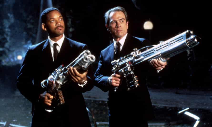 Will Smith with Tommy Lee Jones in Men in Black