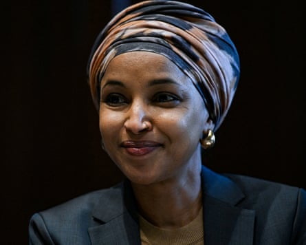 Ilhan Omar said the raid was an attempt to weaponise law enforcement