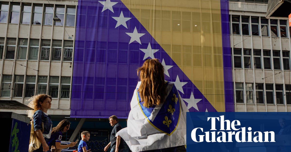 ‘It’s defiance’: why some Bosniaks are reviving 1992 flag as they cheer on World Cup squad