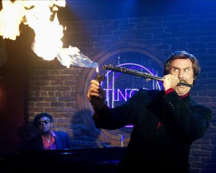 Will Ferrell in Anchorman: The Legend of Ron Burgundy, 2004.