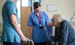 ‘A defining moment was seeing the tenderness with which the nurses and assistants treated an elderly patient.’