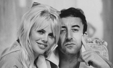 Ekland with Peter Sellers.