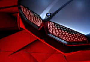 A BMW concept car at the international motor show in Frankfurt, Germany, in September.