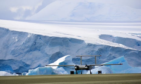 Windracer Ultra UAV at Rothera Research Station