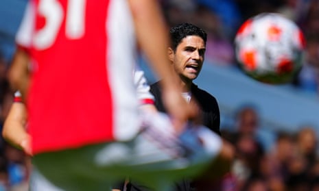 Mikel Arteta says the large turnover of players at Arsenal is part of a long-term plan.