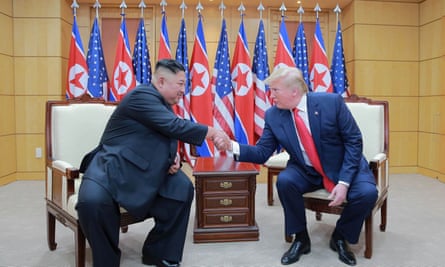 Donald Trump’s three meetings with Kim Jong-un have produced nuclear arms control agreement.