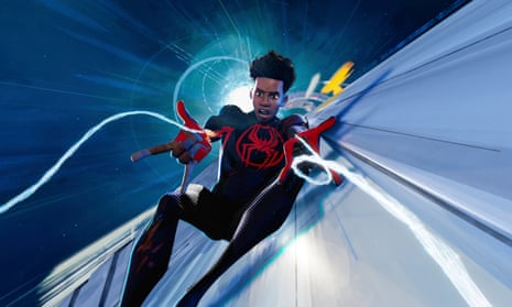 A scene from Spider-Man: Across the Spider-Verse