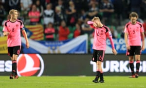 Scotland S World Cup Hopes Shattered With Battling Draw In Slovenia Slovenia 2 Scotland