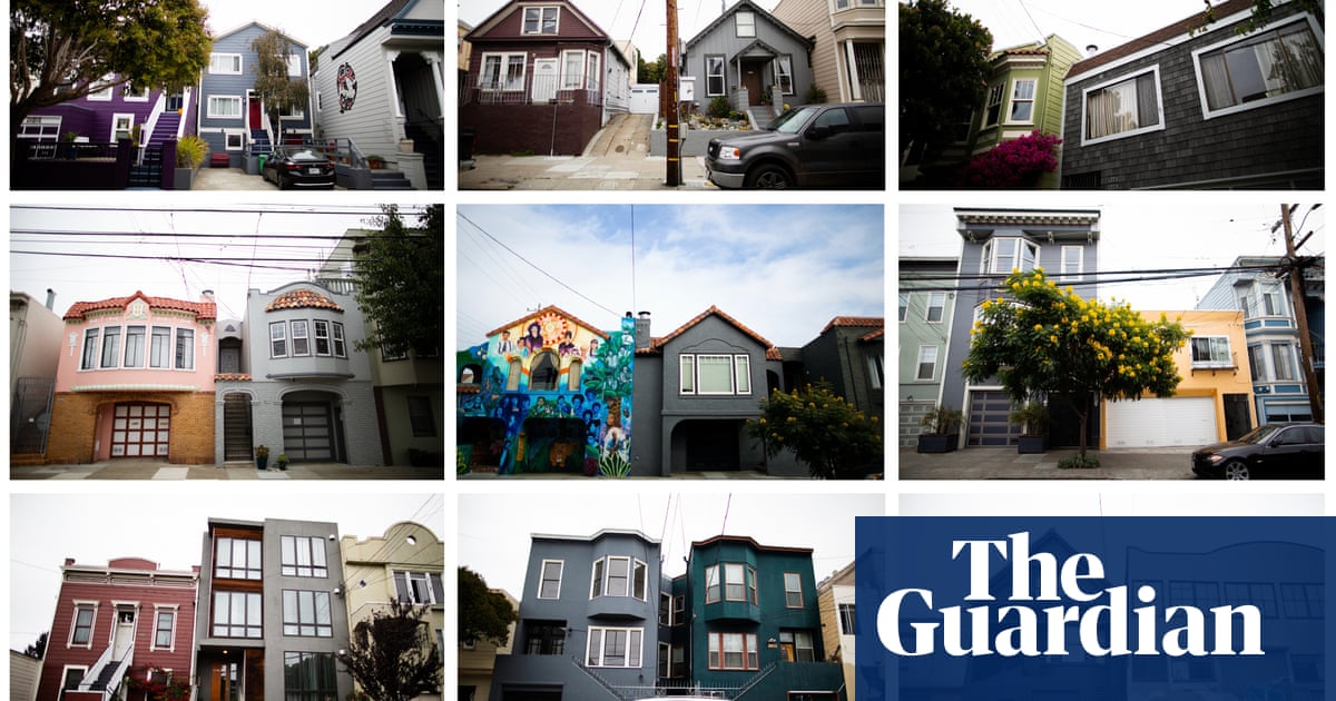 ‘It’s like a cemetery’: the trend turning San Francisco’s colorful houses ‘gentrification gray’