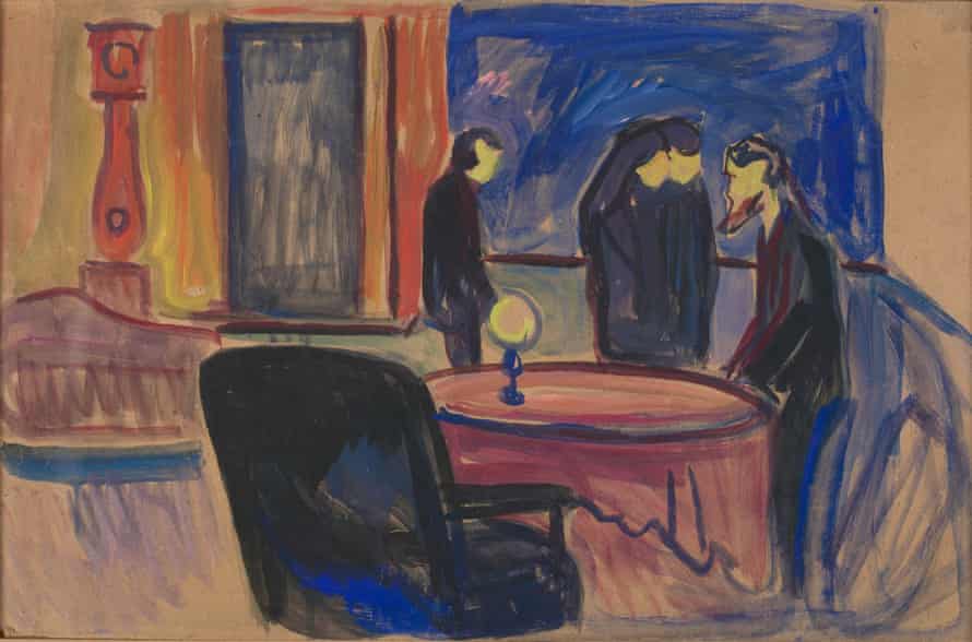 Fascinating surprise … Munch’s set design for Ibsen’s Ghosts.