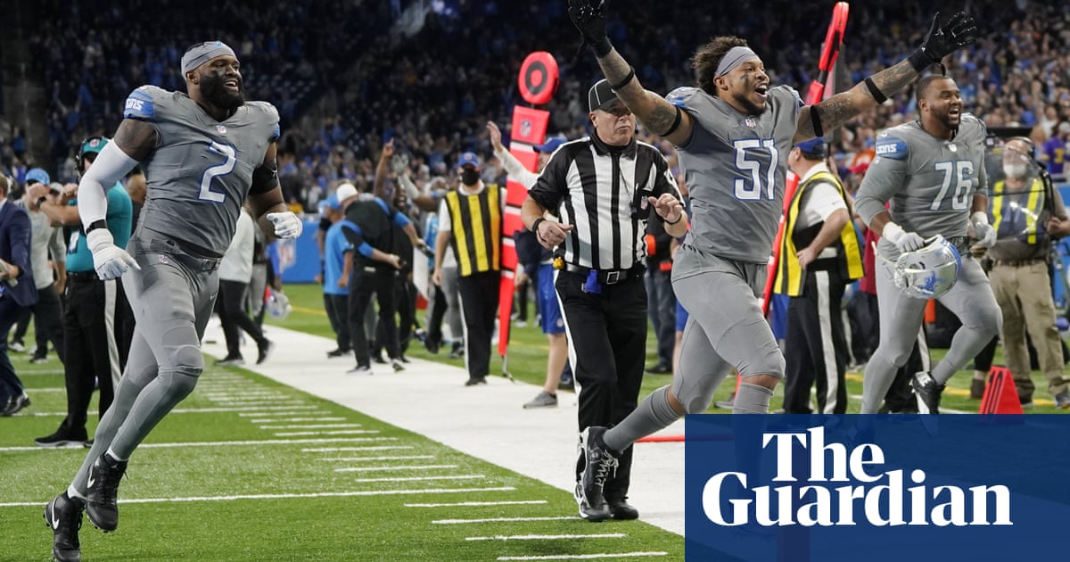 Detroit Lions end 364-day winless streak with last-gasp win over Vikings