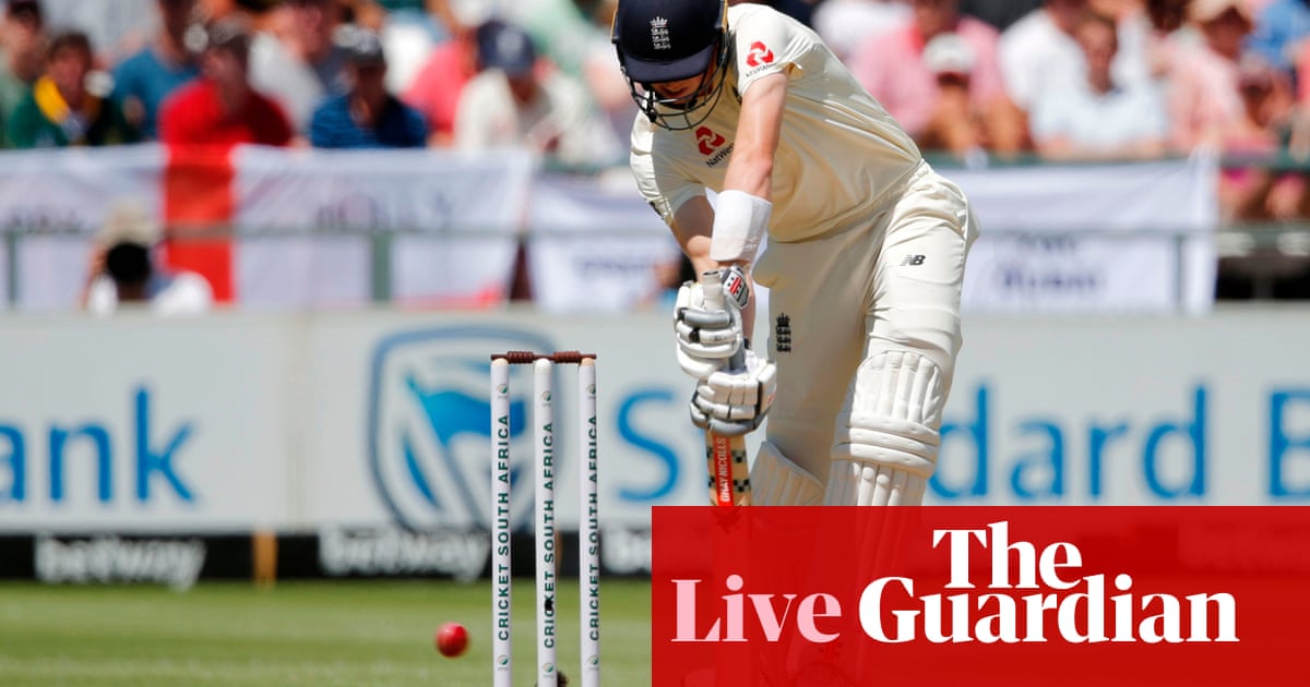 South Africa v England: second Test, day one – live!