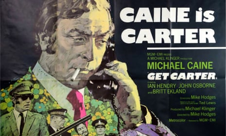 Get Carter (1971) British Quad film poster, starring Michael Caine