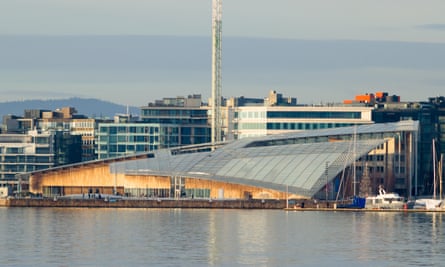 The Astrup Fearnley Museum in Oslo, designed by Renzo Piano.