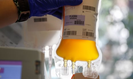 Convalescent plasma donated at Bloodworks in Seattle