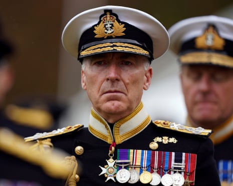 Admiral Sir Tony Radakin.