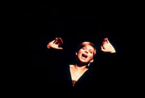 Barbra Streisand as Fanny Brice in Funny Girl.