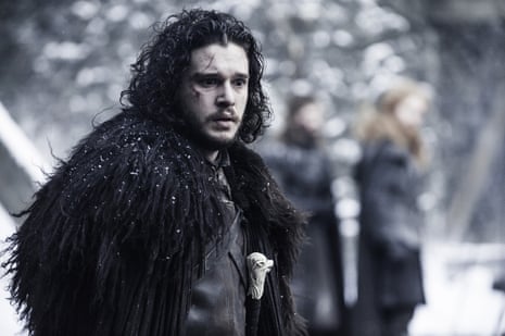 In this image released by HBO, Kit Harington portrays Jon Snow in a scene from "Game of Thrones." (Helen Sloan/HBO via AP)