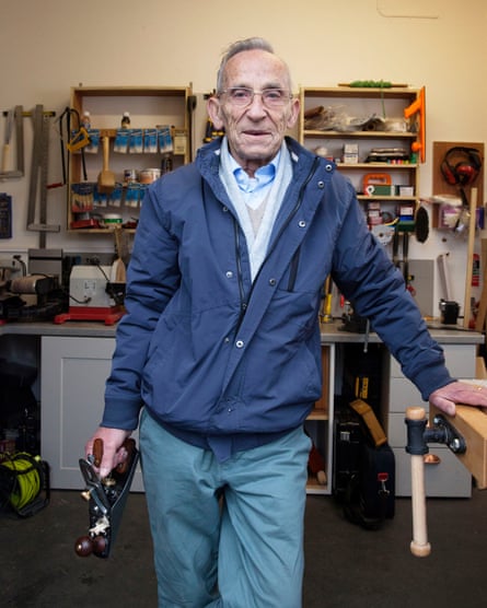 Laïc normand du groupe Men in Sheds