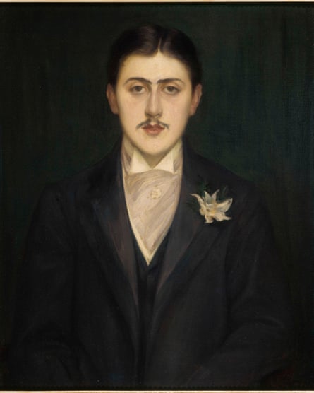 Portrait de Marcel Proust par Blanche Jacques Emile (1861-1942).