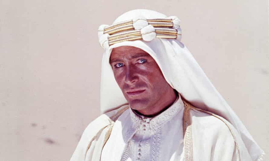 ‘Sexual desire towards colonised people’ … TE Lawrence, as played by Peter O’Toole in Lawrence of Arabia (1962).