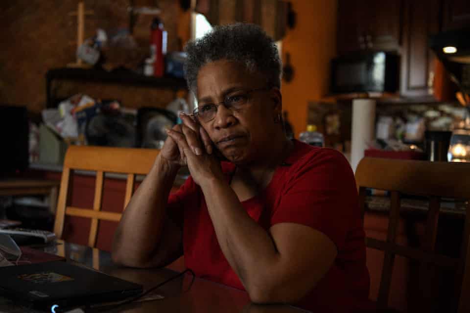 Linda McNeil, 68, at her home in south Mount Vernon, New York. She has faced consistent problems with the sewage line in her neighborhood for 21 years. 