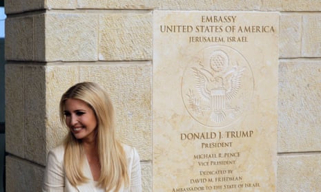 Ivanka Trump attends the opening of the US embassy in Jerusalem, where two Texas pastors notorious for insulting other religions featured prominently.