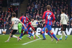Alex Oxlade-Chamberlain puts Liverpool into a deserved two goal lead.