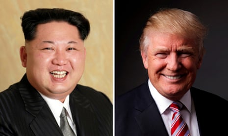 Kim Jong-un and Donald Trump.