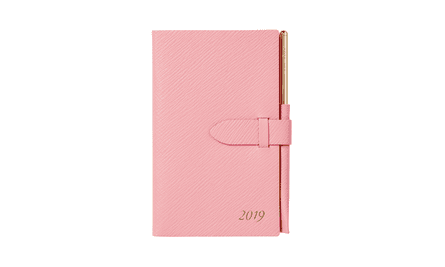 2019 Panama diary with gilt pencil