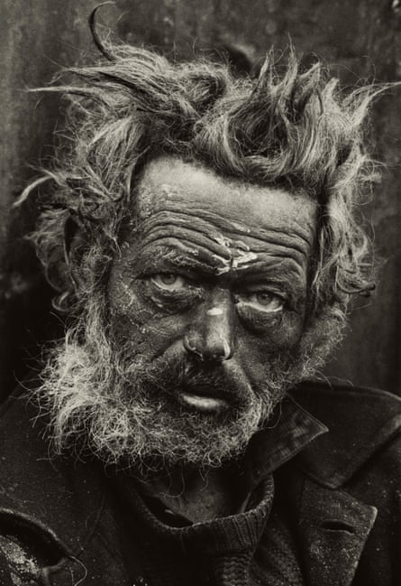Tormented, Homeless Irishman, Spitalfields, London, 1969 by Don McCullin.
