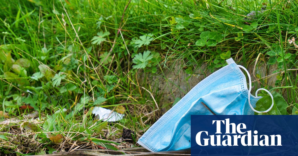 Disposable face masks used during Covid have left chemical timebomb, research suggests