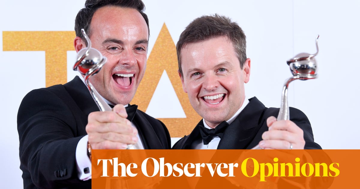 Ant and Dec, the kings of comfort TV make it 20 in a row | Rebecca Nicholson