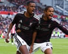 Isak completes Liverpool’s comeback win as Brentford finish with nine