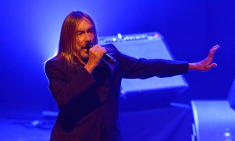 Iggy Pop performing at the Barbican -jazz festival. Photograph: Jim Dyson/Getty Images
